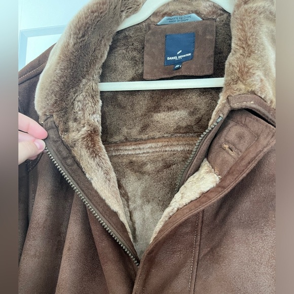 Daniel Hechter Faux Suede Coat - Picture 5 of 7